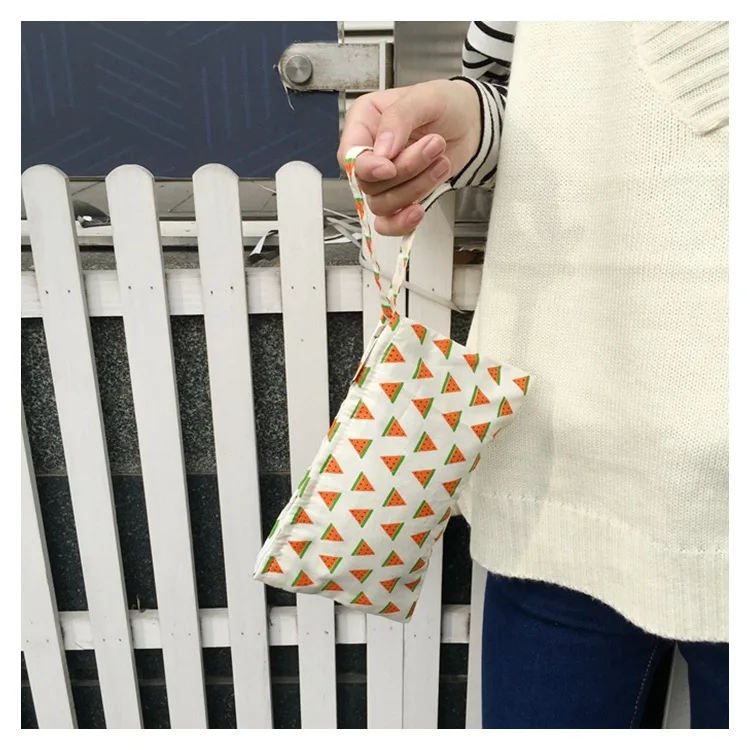 

Boutique Japanese Women Cotton Fabric Cloth Wallet Hand Bag Creative Small Coin Purse Bag Cell Phone Key Bag