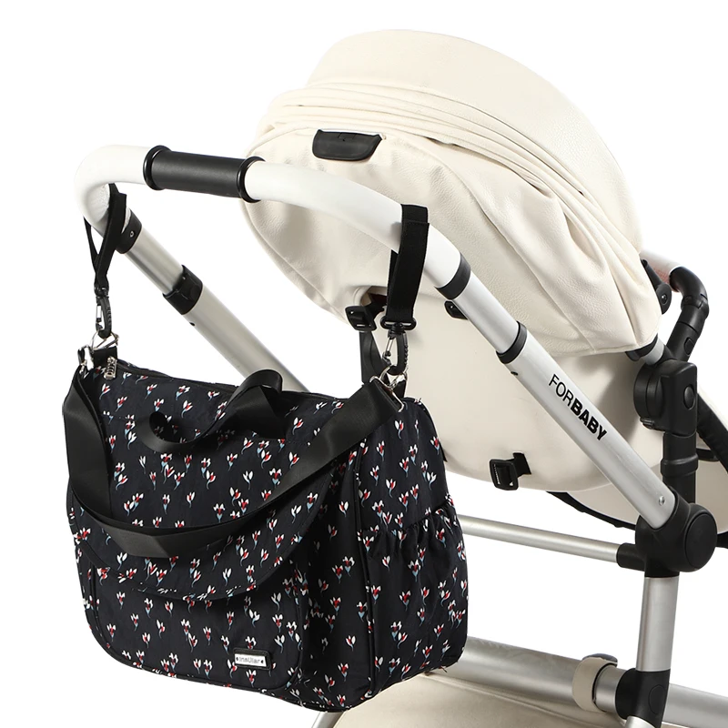 New Print Baby Bag for Stroller Waterproof Diaper Mom Large Capacity Mommy Nursing Bags Care Maternity | Мать и ребенок