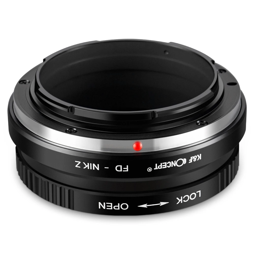 K&ampF Concept Lens Mount Adapter for Canon FD FL to Nikon Z6 Z7 Camera | Электроника