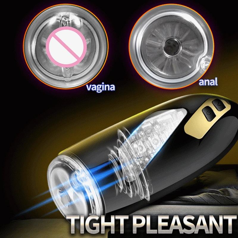 Большой размер автоматический телефон Мужской мастурбатор чашка поршень