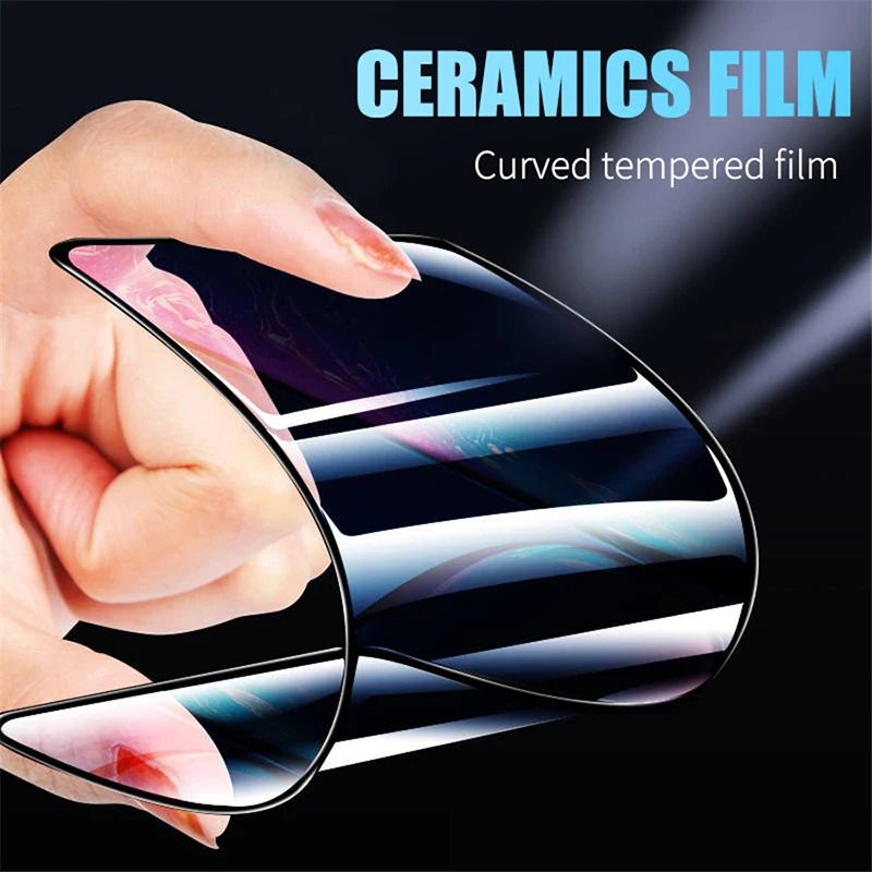Explosion Proof Full Cover Soft Ceramic Film for Xiaomi Redmi K30 5 Plus 6 6A MI 9T 9SE Play CC9E A3 protective Screen Protector