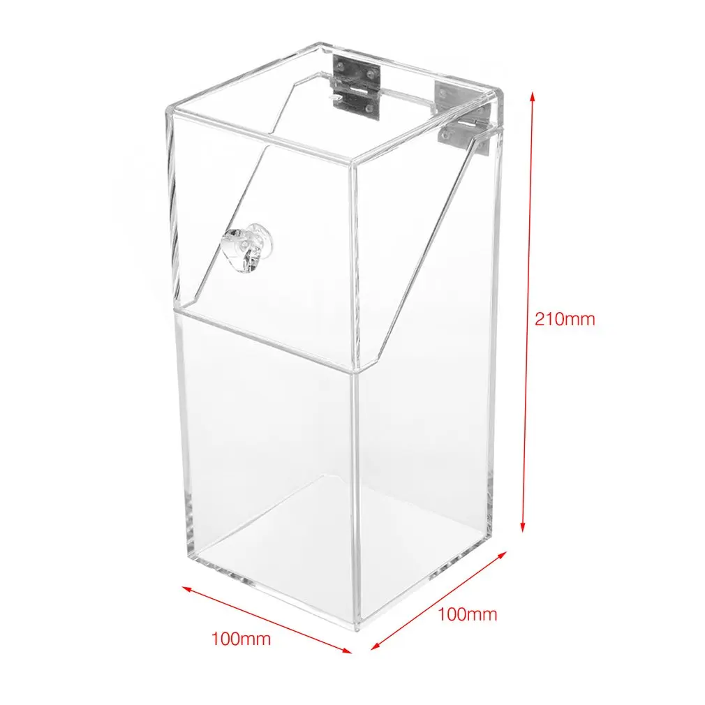 

Clear Acrylic Makeup Arrangement Storage Box Simple Design Transparent Desktop Cosmetic Brush Holder Organizer Case