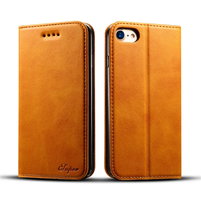yellow 026 Роскошный кожаный чехол для iPhone 6, 6 S, 7, 8 Plus, флип-кошелек, слот для кредитных карт, чехол для iPhone X, XS, Max, XR, 11 Pro, Max, чехол s - Цвет: yellow 026