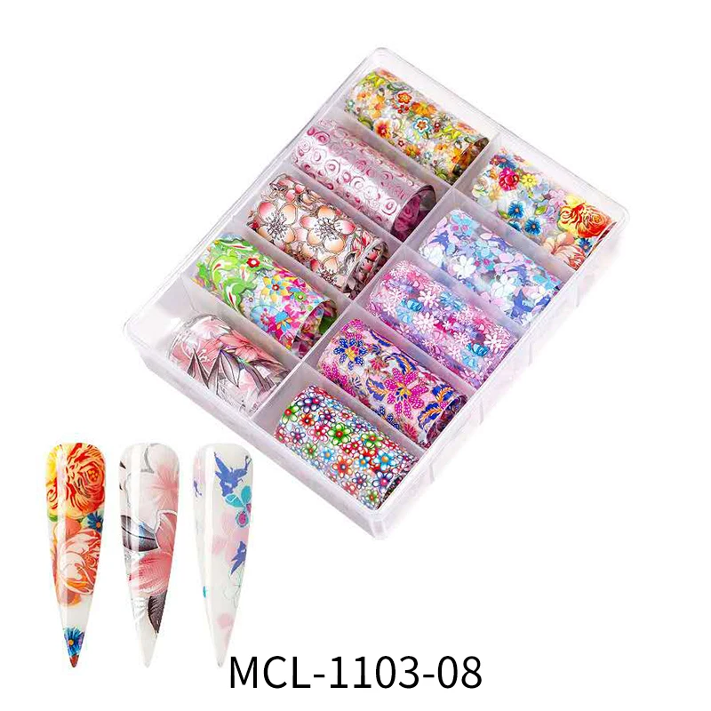 Голографические Звездные наклейки для ногтей лазерные небесная бумага 4*42 см