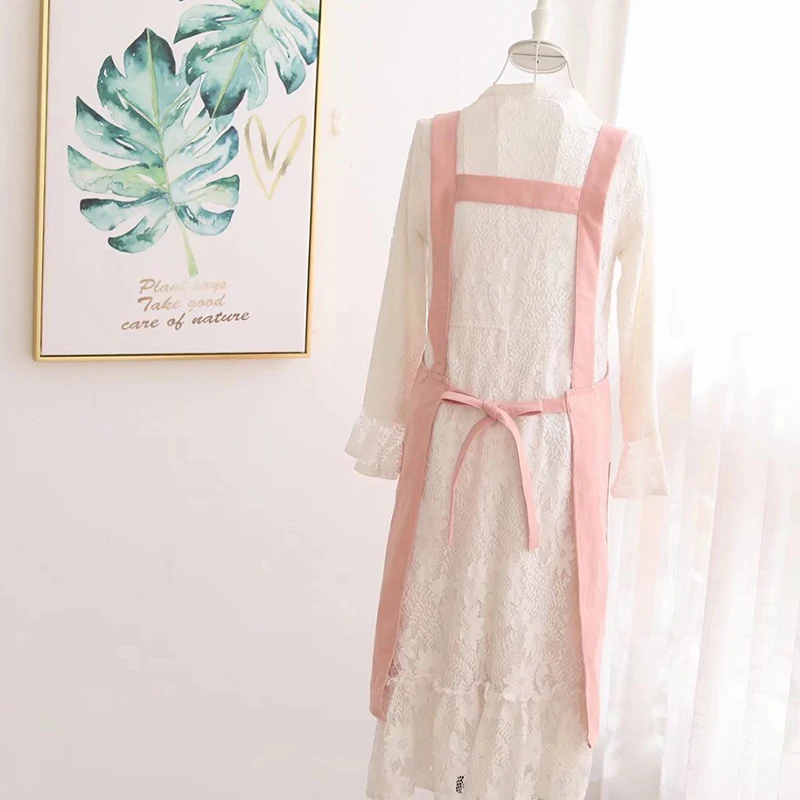 Фартук Cartton из аниме Китти кавайная хлопковая моющаяся ткань кухонный рукав