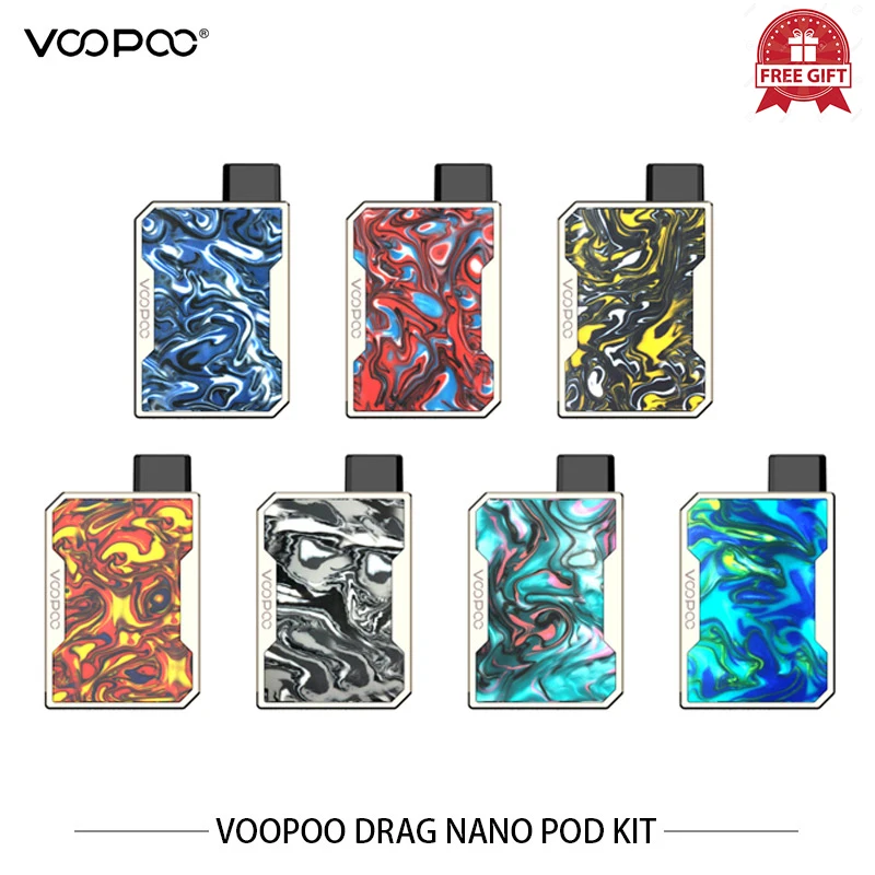 Электронная сигарета Vape Pod Oriniginal набор Voopoo Drag Nano встроенный аккумулятор 750 мАч
