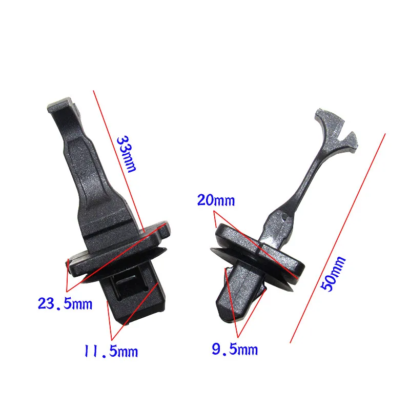 6 шт. пластиковые клипсы для Toyota Land cruiser RAV4 Crown Reiz Corolla Yaris Vios Camry Highlander Prius |