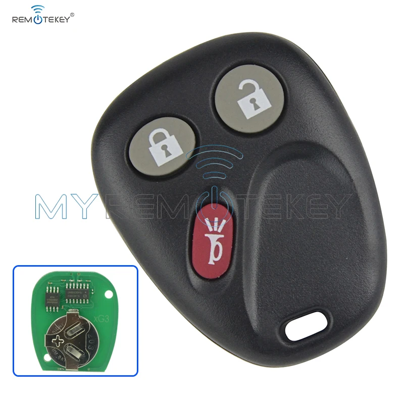 Дистанционный ключ для Hummer H2 Chevrolet aval Cadillac Escalade 3 315 МГц LHJ011 2003 2004 2005 2006 remtekey |