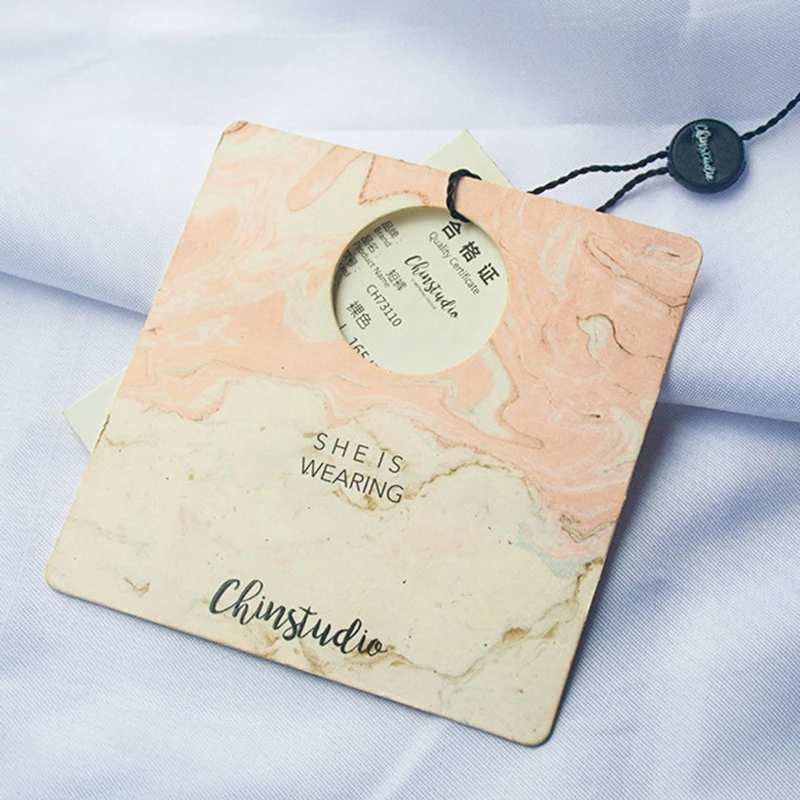 ZeQi индивидуальная подвесная бирка для одежды подвесные бирки ценники