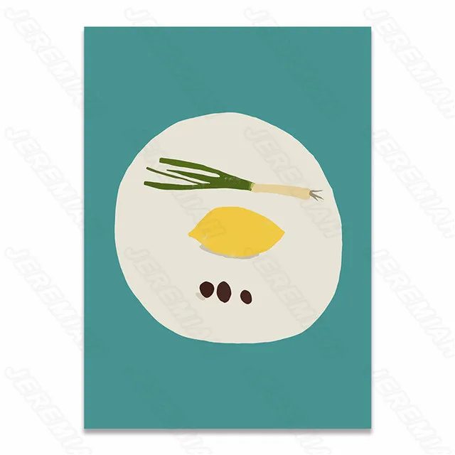 

Canvas milk bread food poster nordic style wall art canvas print painting modern living room decoration