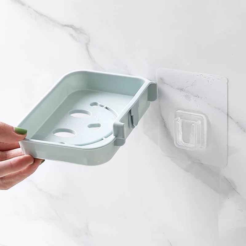 Настенная стойка для хранения мыла в ванной комнате креативный держатель виде