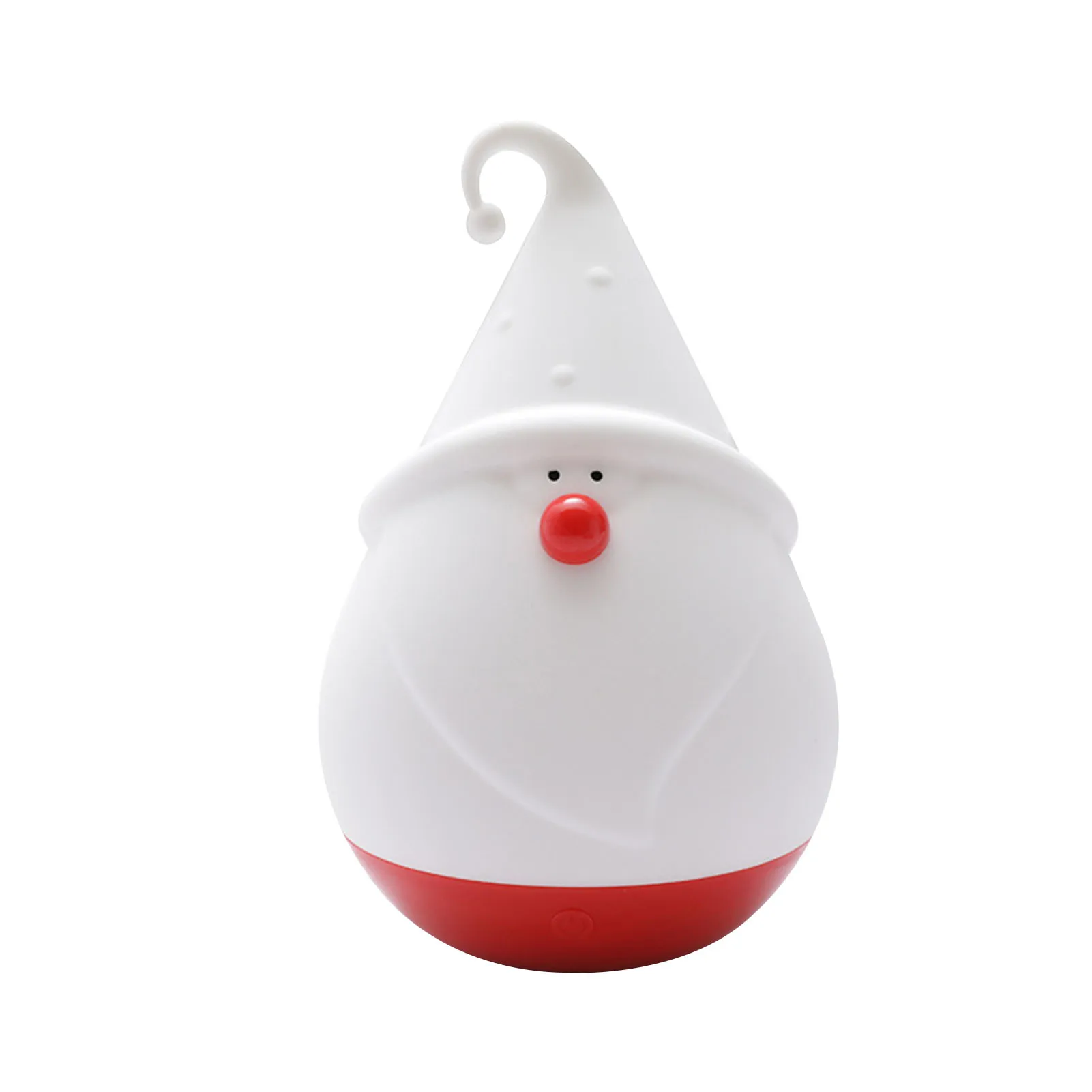 

Санта-Клаус безопасный двухцветный для детей подарок Рождественское украшение для гостиной подвесное украшение USB зарядка симпатичный ноч...