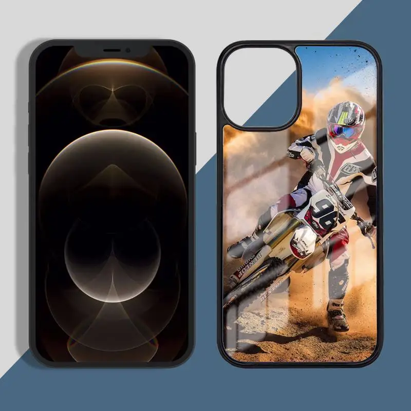 

Moto Cross Motorcycle Sports Phone Case for iPhone 11 12 pro XS MAX 8 7 6 6S Plus X 5S SE 2020 XR Hard PC