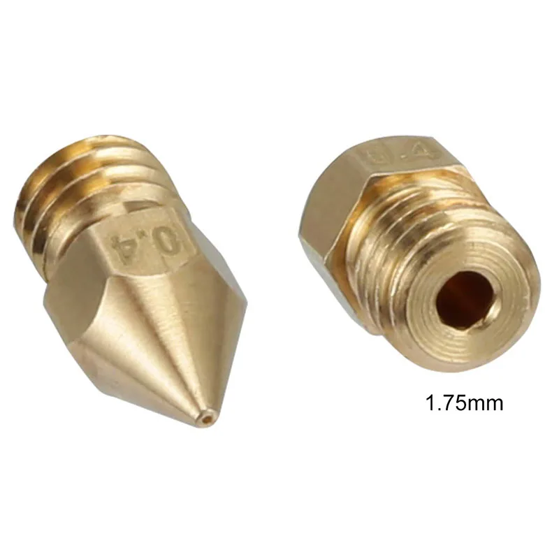 50 Pcs 3D Printer Extruder Nozzle-MK8 0.4 Mm Nozzle for Ender 3 Anet A8 Makerbot MK8 Creality CR-10 CR-10S S4 S5 3Pro 5 | Компьютеры и