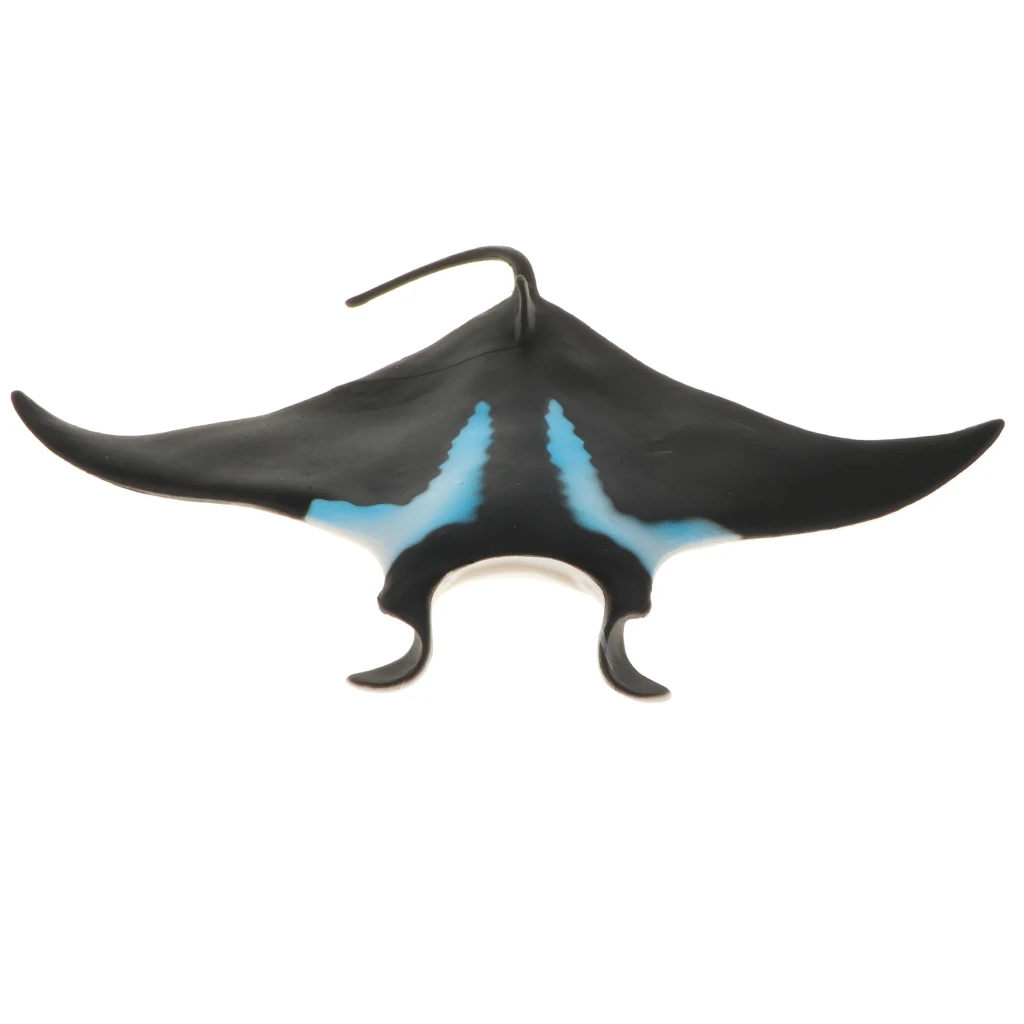 

Wild Forest Farm Manta Ray Fish Statues Action Figure Animals Models Pet -