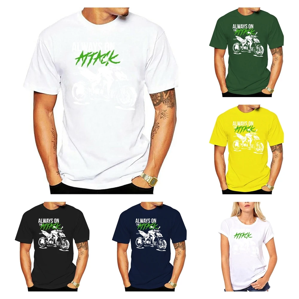 Новая Черная Повседневная футболка Ninja Z1000 с изображением команды мотоцикла