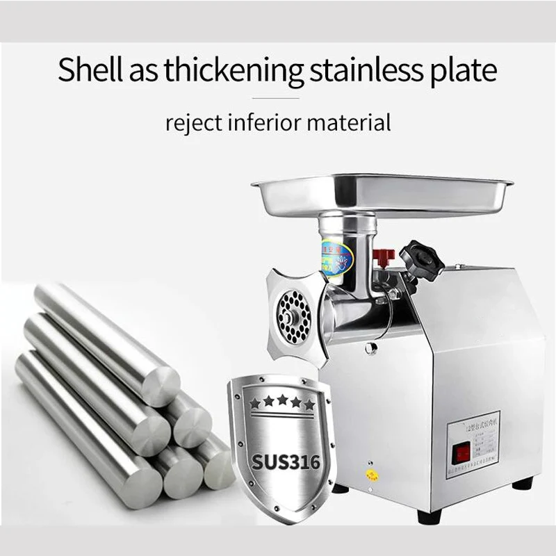 Электрические мясорубки коммерческий домашний колбасный шприц Мясорубка из