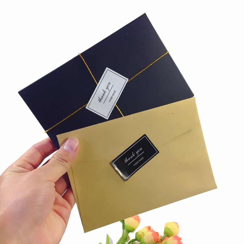 100 шт./упак. черно белые прямоугольные винтажные герметичные наклейки сделай сам