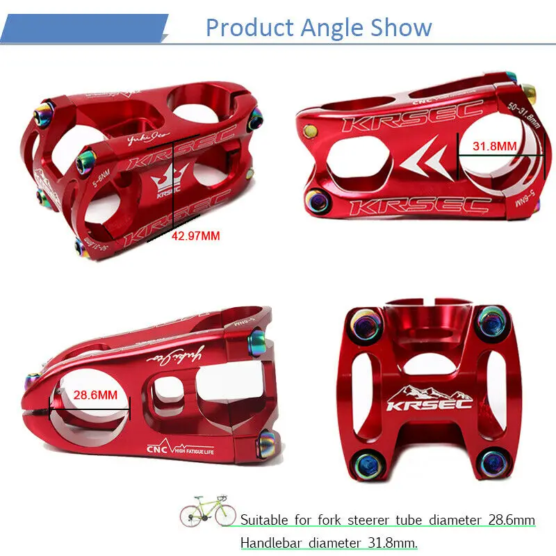 Руль для горного велосипеда из алюминиевого сплава 31 8 мм 1 1/8 дюйма|Велосипедный