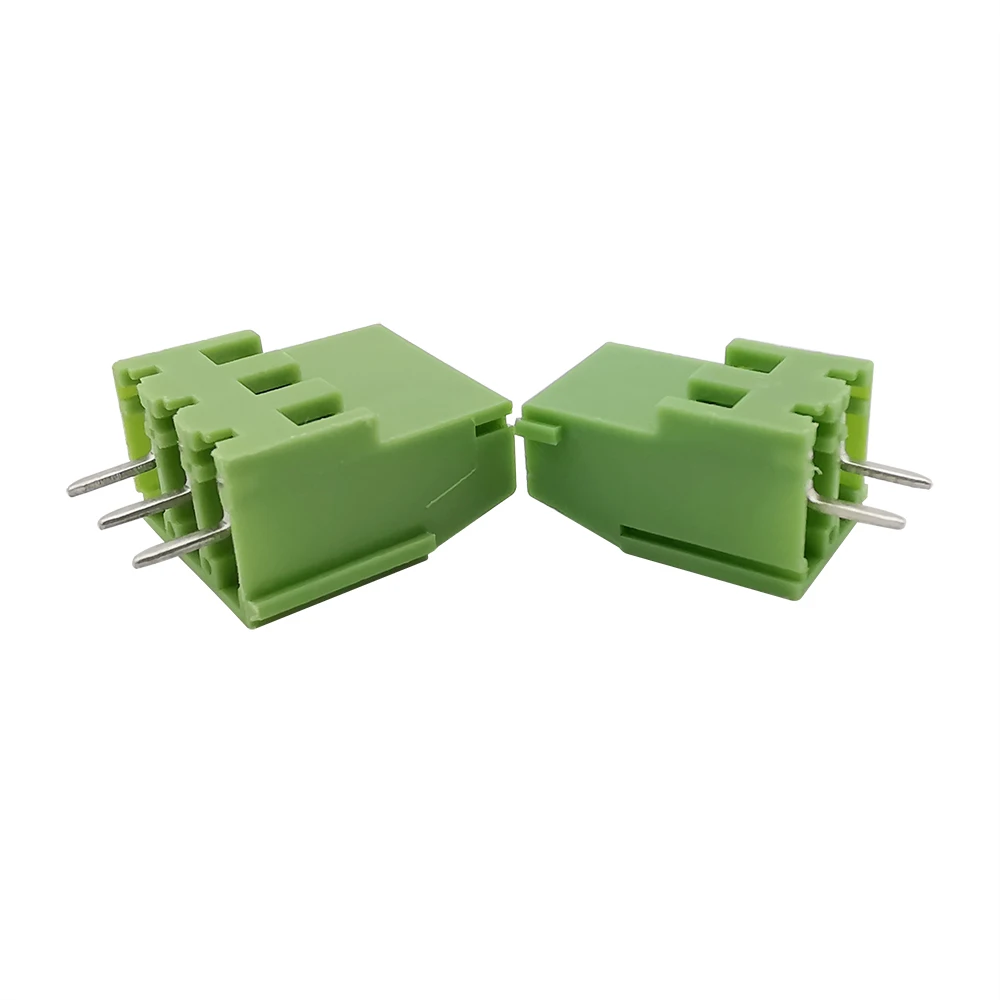 

5 Pcs KF129 5.08mm 2P 3P PCB Screw Terminal Block Connectors Pitch 5.08 mm 2/3 Pin Green Terminals