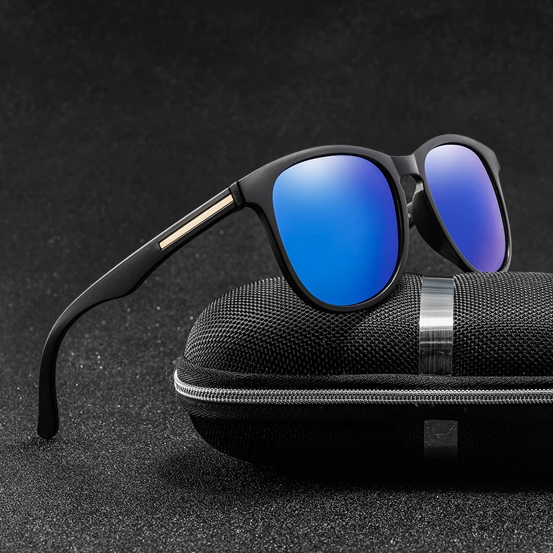 

Lady Men Fashion Polarized Sunglasses Classic Outdoor Round Big Frame Men Women Polaroid Sunglasses Coating Lens Driving UV400