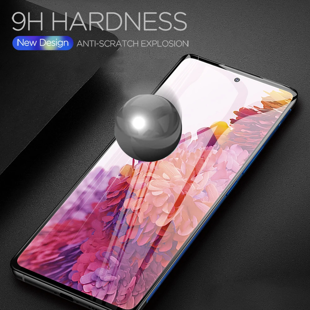 

3PCS Full Cover Tempered Glass for Samsung Galaxy S21 Plus S21+ 5G Screen Protector Glass for Galaxy s21 s20 fe 5g Protect film