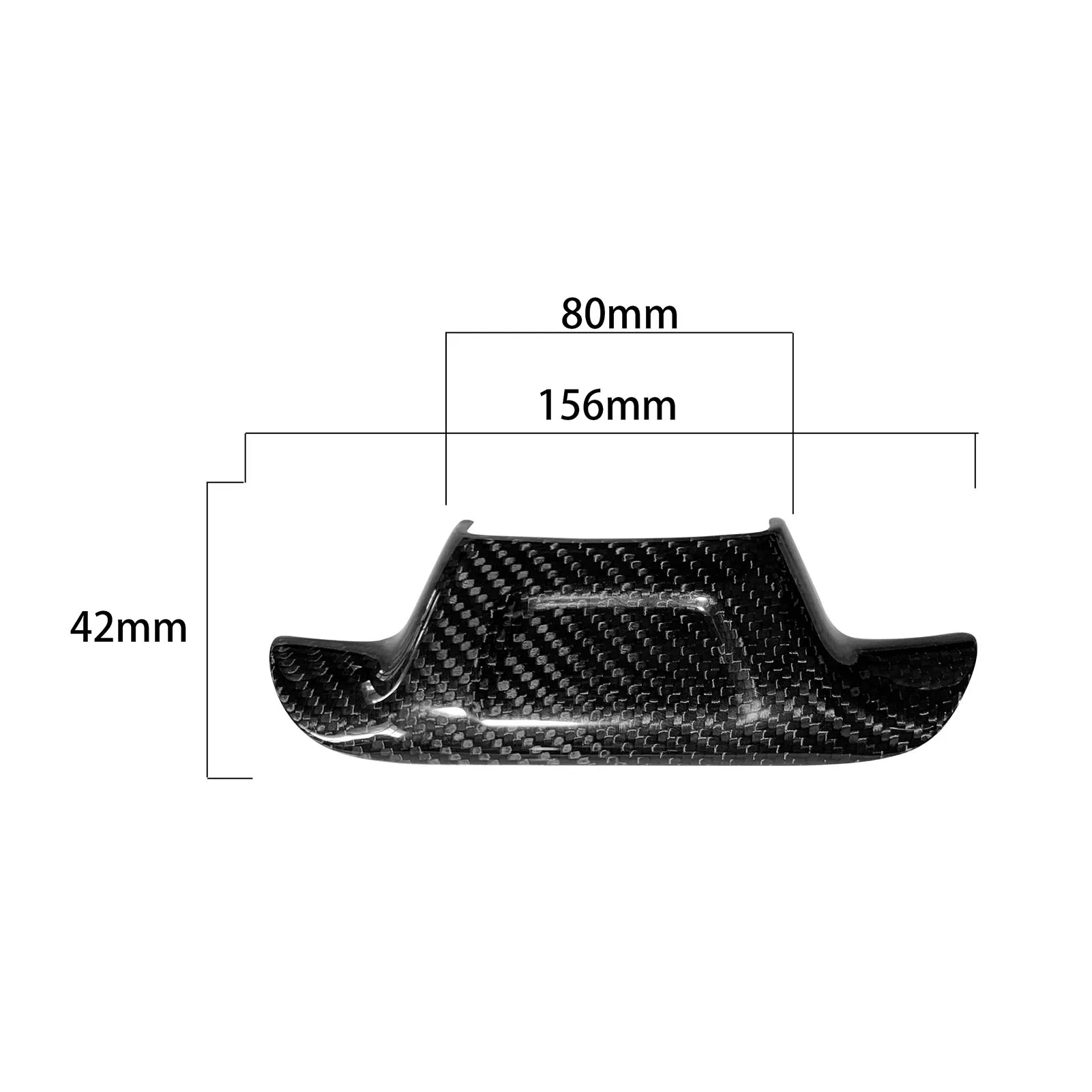 

Carbon Fiber Steering Wheel Trim Decoration Cover with/without Hole Interior Moulding for Chevrolet Camaro 2016-2020