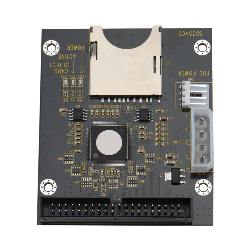 

Adapter Card 3.5 IDE SD 3.5inch 40Pin Male IDE Hard Disk Drive SD Card to IDE 40P Male Interface Adapter Card