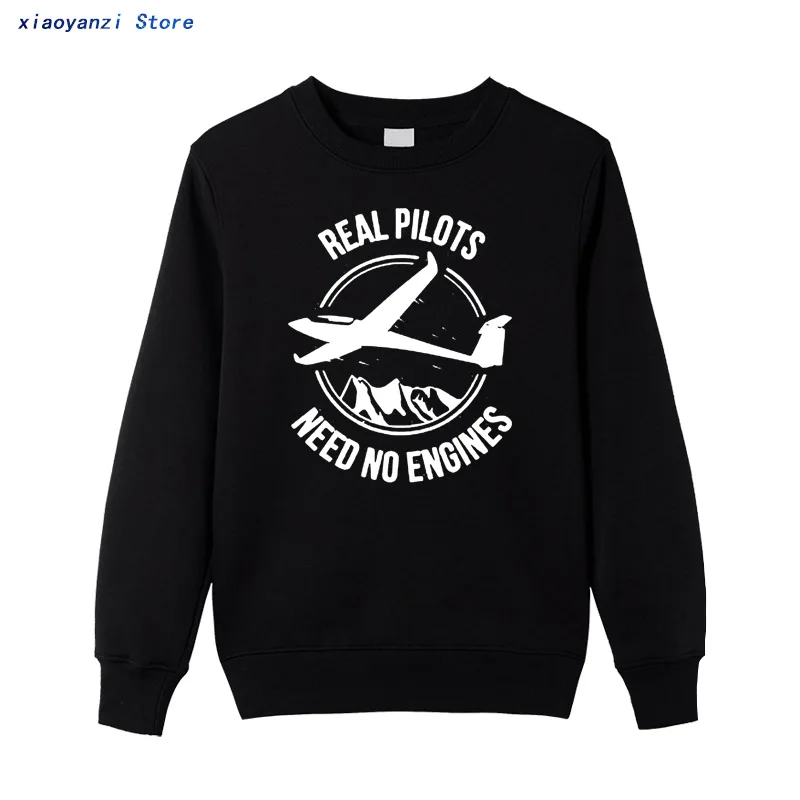 Новинка 2020 Стильные свитшоты для настоящих пилотов без двигателя парусника или