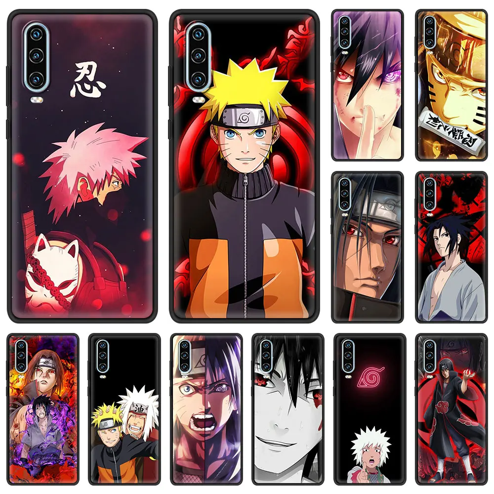 Чехол для телефона N Naruto Anime Sasuke чехол Huawei P30 Pro P40 Lite E P Smart Z Y6 Y7 2019 Силиконовый