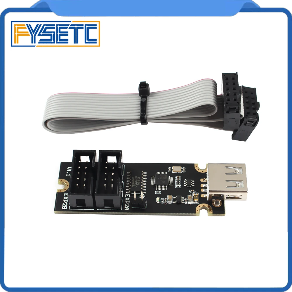 FYSETC USB Host Adapter 3421 V1.1 for Malin 2.0 3D printer mainboard EXP2A EXP2B based on the MAX3421E from Maxim Integrated