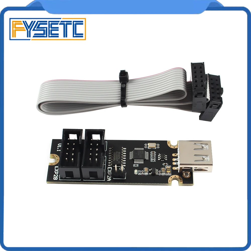 : FYSETC usb адаптер и 3421 V1.1 для Малин 2 0 3D системная плата принтера EXP2A EXP2B на основе