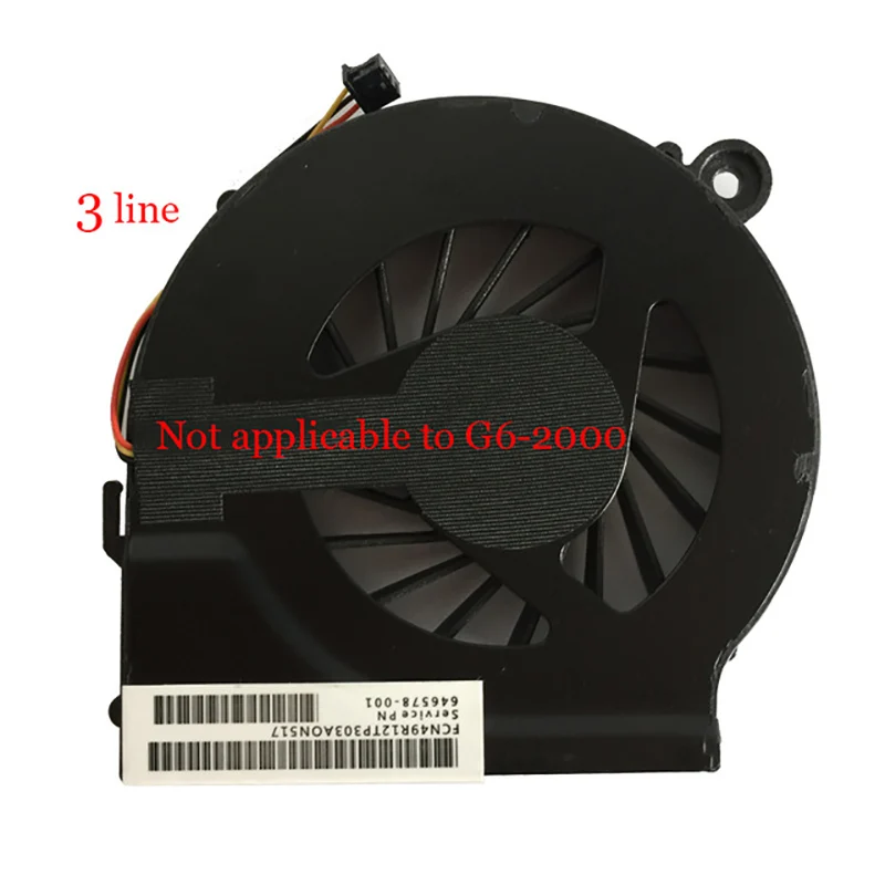 Новый вентилятор для ноутбука HP Pavilion G7 G6 G4 G4t G6t G7t 646578 001 724870 кулер охлаждения