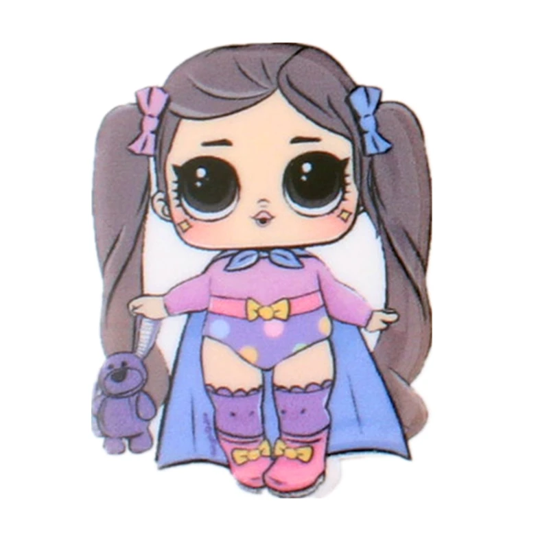 5 шт. Милая одежда Parche Lol для девочек милые наклейки глажки футболки термонашивки