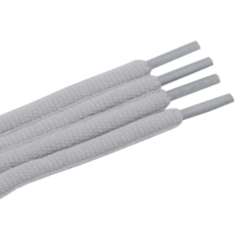 Coolstring High Quality 8.5MM Thicker Shoelace Wide Oval Pink Grey Black Rope With Plastic 2021 Cheaper Wholesale 10 Pairs/lot