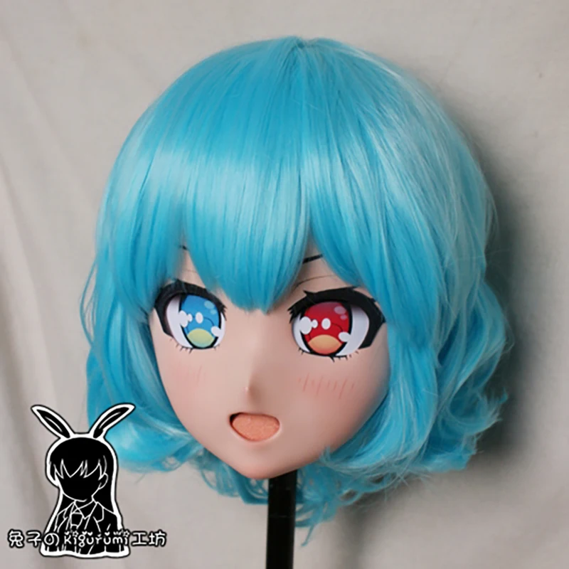 (RB660) Качественная полимерная женщина/девочка ручной работы 3/4 голова японского