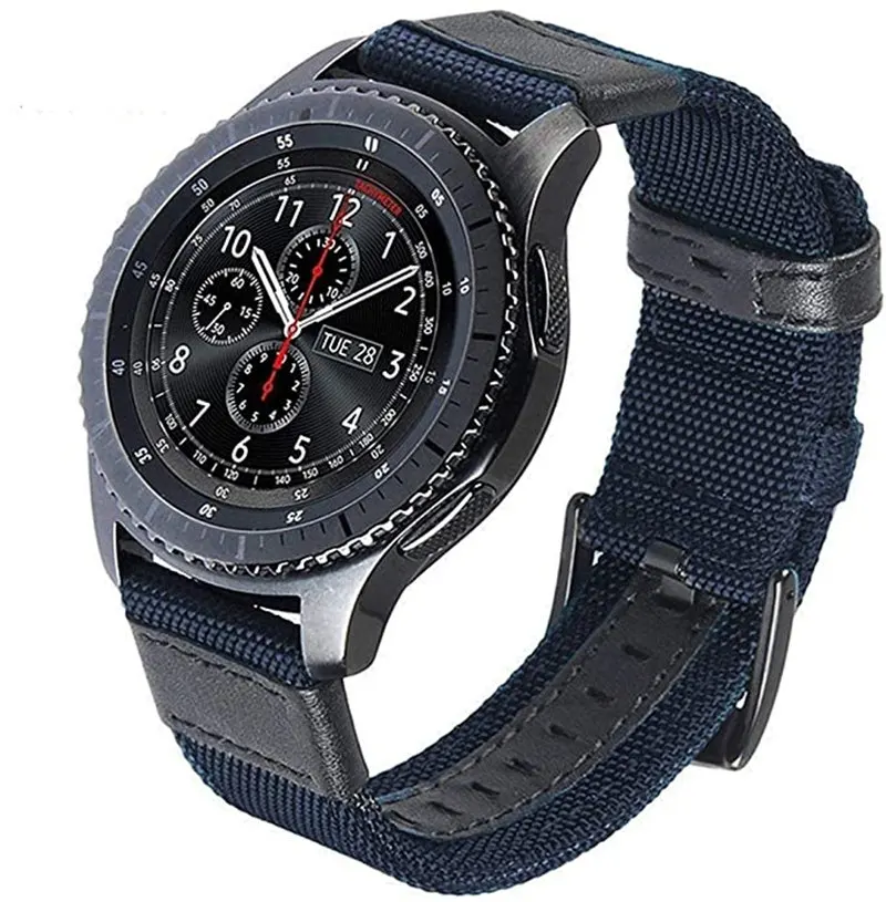 Нейлоновый ремешок для Garmin Vivoactive 3 Vivoactive3 4/Vivomove HR/Forerunner 645 | Наручные часы