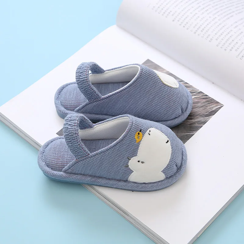 Детские мягкие удобные для маленьких мальчиков и девочек Тапочки малышей