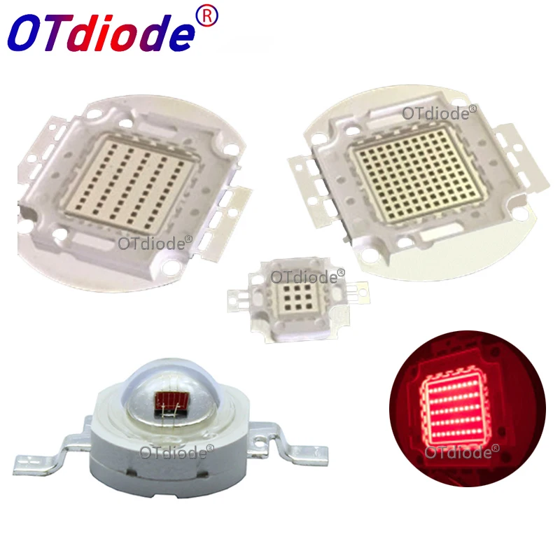 

Светодиодный светильник для растений OTdiode Deep Red 660nm 3Вт 5Вт 10Вт 20Вт 30Вт 50Вт 100Вт