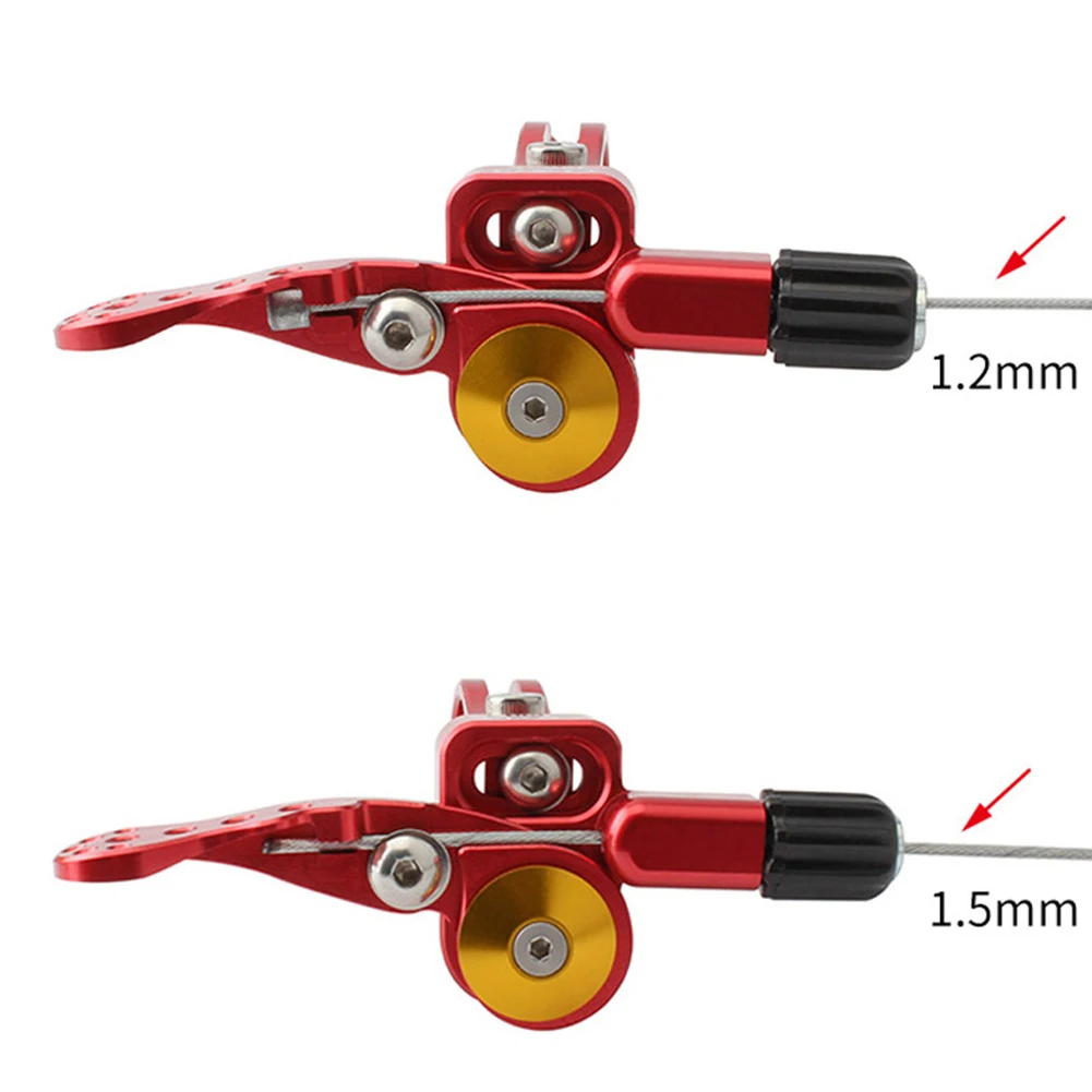 

MTB Road Bicycle Dropper Post Seatpost Adjust Seat Post Drop Mechanical Remote Control Lever Universal Shifter 22.2/24mm