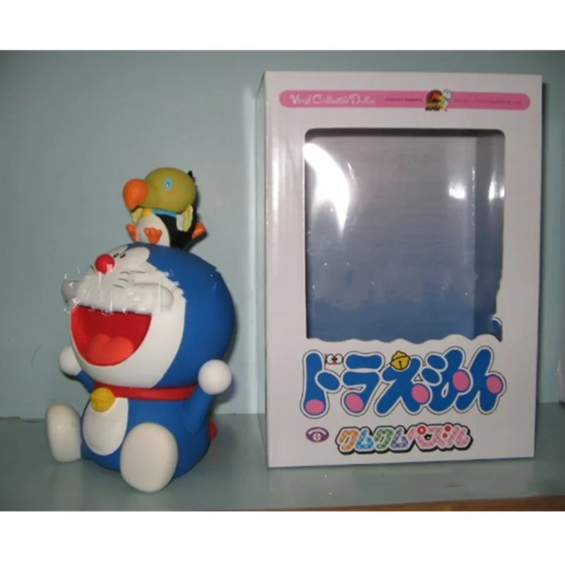 

6" Creative Cartoon Doraemon Pokonyan Dorami Fashion Decoration Holiday Gift PVC Action Figure Collectible Model Toy 16CM X2645