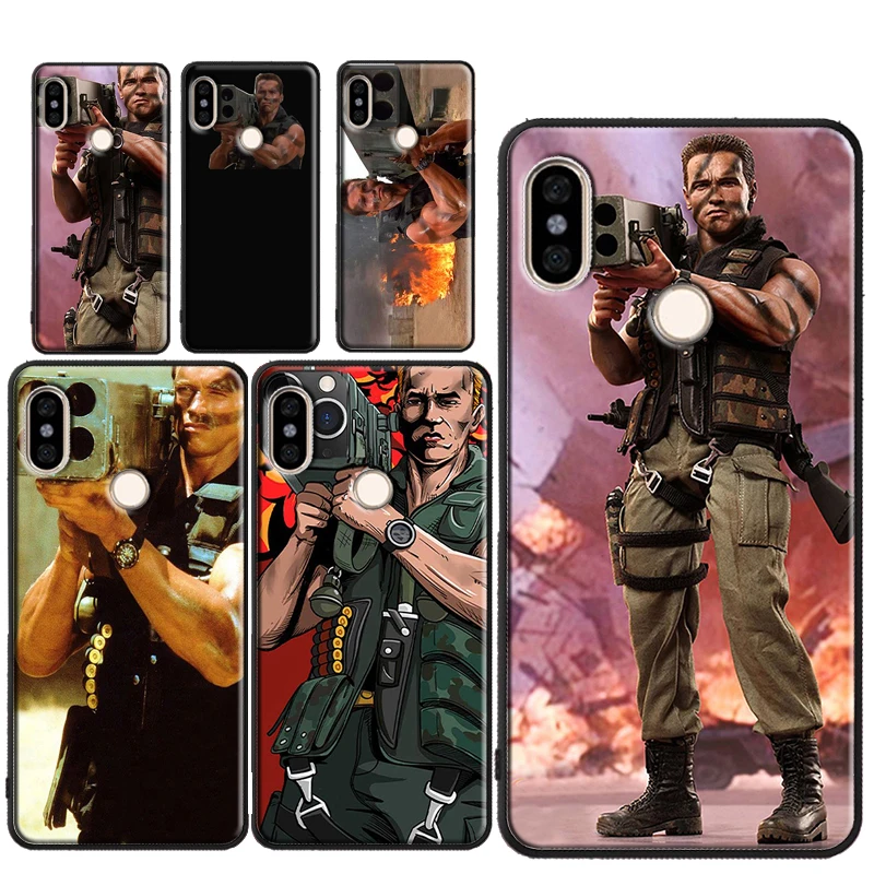 Schwarzenegger Rocket Launcher для Xiaomi Mi Note 10 Lite A3 9T чехол Redmi 9 Pro 8 7 8T 9S 9A 9C POCO X3|Бамперы| |
