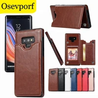 leather luxury phone case wallet card holder stand shell flip cover for samsung note 20ultra s10 s20 plus s10e s9 8 cap capinhas