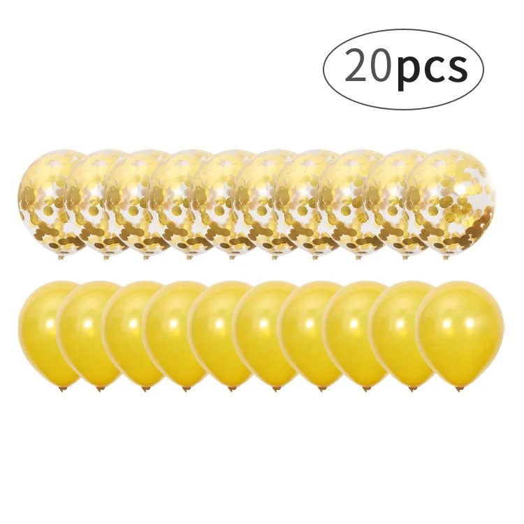 Распродажа! 20 шт набор украшений для вечеринки розовое золото свадебные