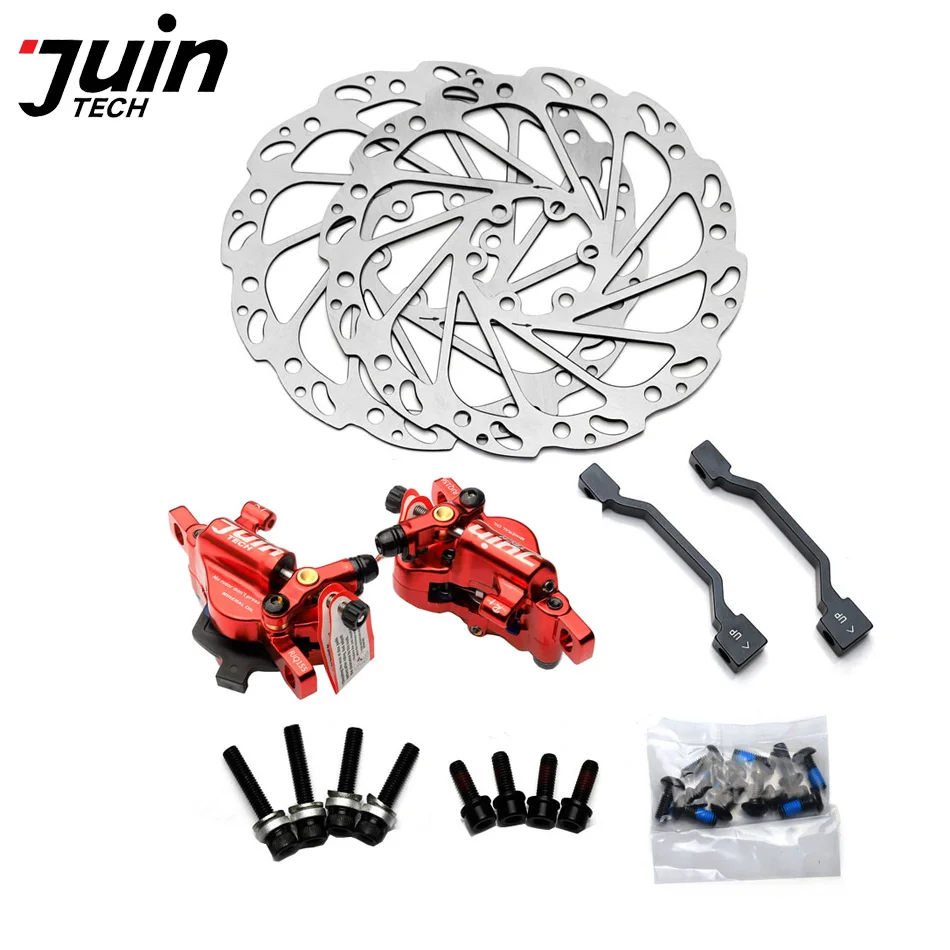 Велосипедный дисковый тормоз Juin Tech R1 гидравлический для горного велосипеда