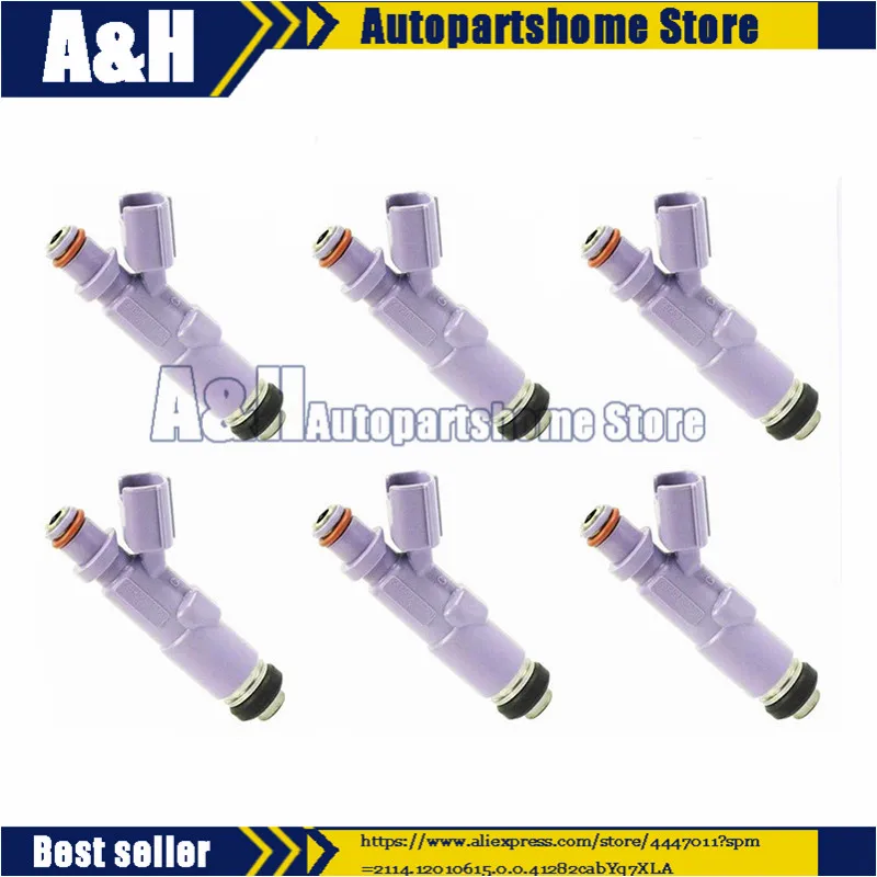 

6 PCS Fuel Injector Compatible for Toyo-ta OEM 23250-70120 2325070120