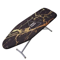 cotton anti heat cover ironing board cover large iron thick padded machine washable slip on marble print ironing board cover