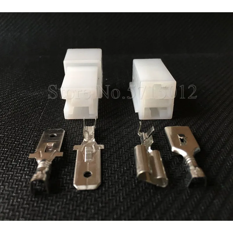 2 отверстия разъем для электромобиля автомобиля противотуманная фара