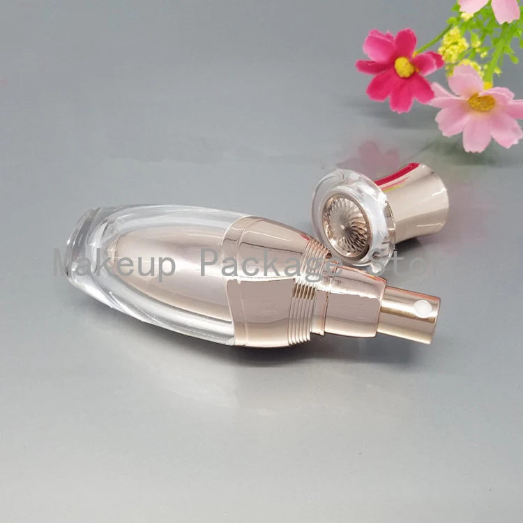 

8pcs/lot 15/30/50g 100ml Empty Fashion Cosmetic Cream Jar Pot Makeup Liquid Sprayer Atomizer Lotion Press Pump Bottle Suit Set
