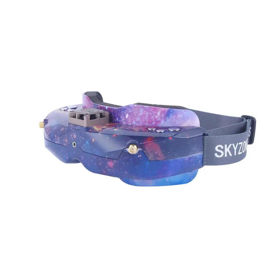 SKYZONE SKY02X 5 8 ГГц 48CH Diversity FPV очки Поддержка 2D/3D HDMI отслеживание головы с вентилятором